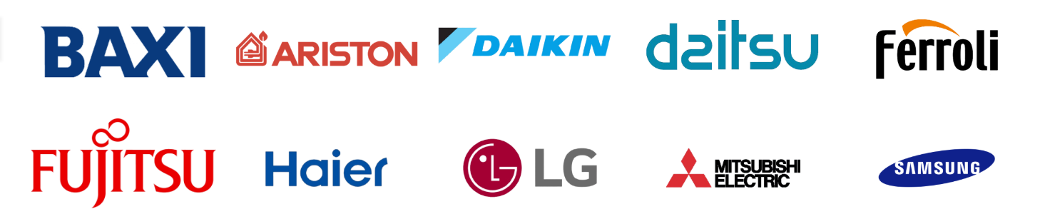 logos de marcas de aires acondicionados